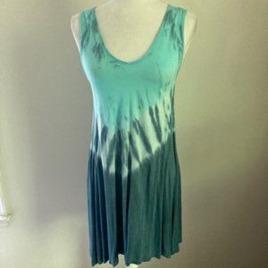 Sea Quest NEW blue and sea green dress or coverup, size small